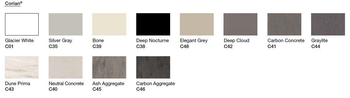 Отдельно стоящая раковина Corian® Rexa уникальный ARCH-00147442 - Вид №6