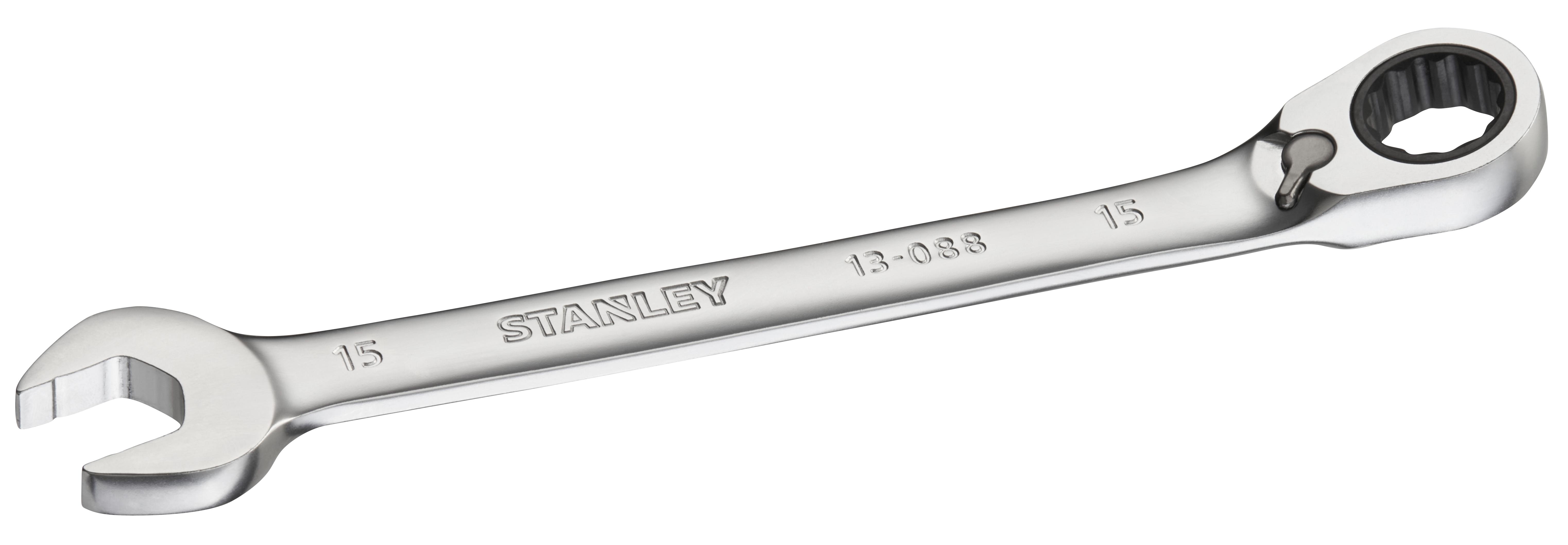 83120991 Ключ комбинированный с трещоткой FMMT13088-0 15 мм STLM-0039183 STANLEY FATMAX