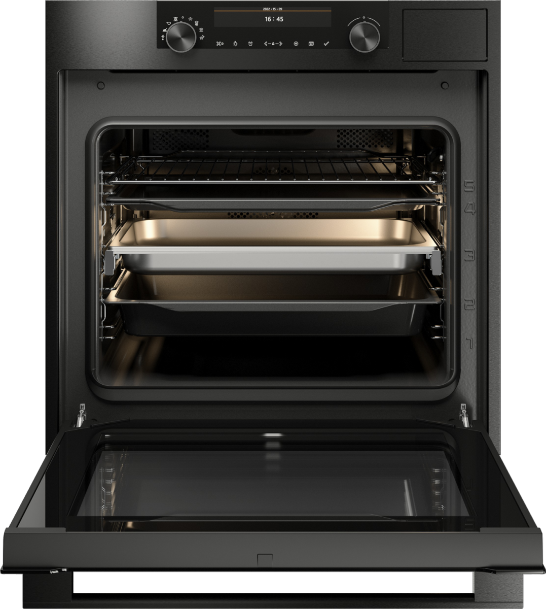 5485170 Электрический духовой шкаф Asko OCS8687B-1 серый STDN-0066632 - Вид №2