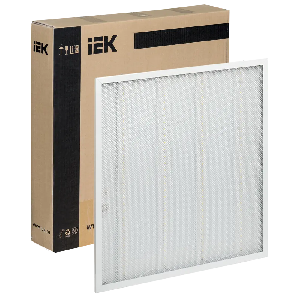 Панель светодиодная IEK ДВО 6578P 35 Вт 595x595 мм 6500 K IP20 STLM-2197276 - Вид №4