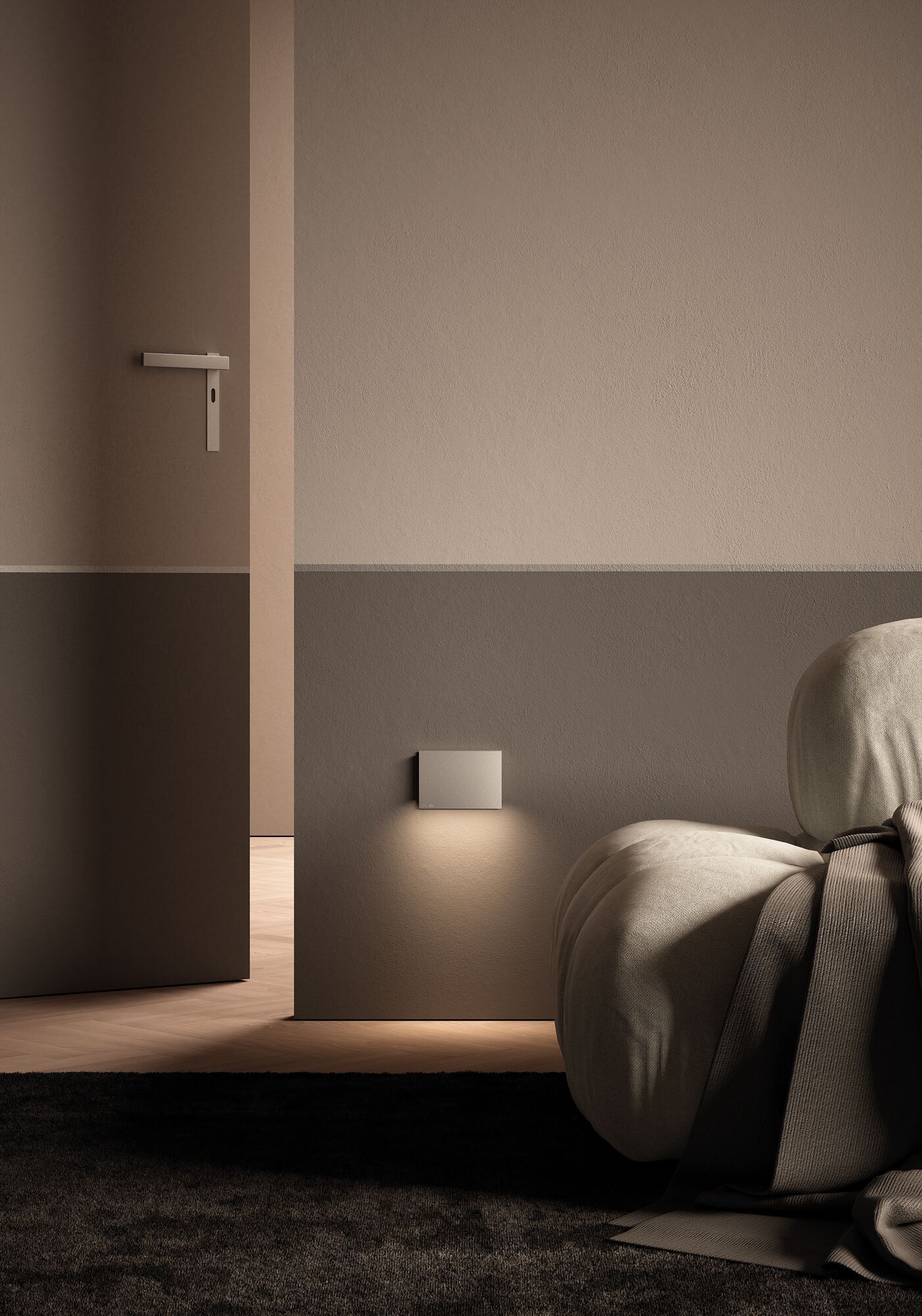 Металлический светодиодный настенный светильник Cini&Nils Anda ARCH-00018851