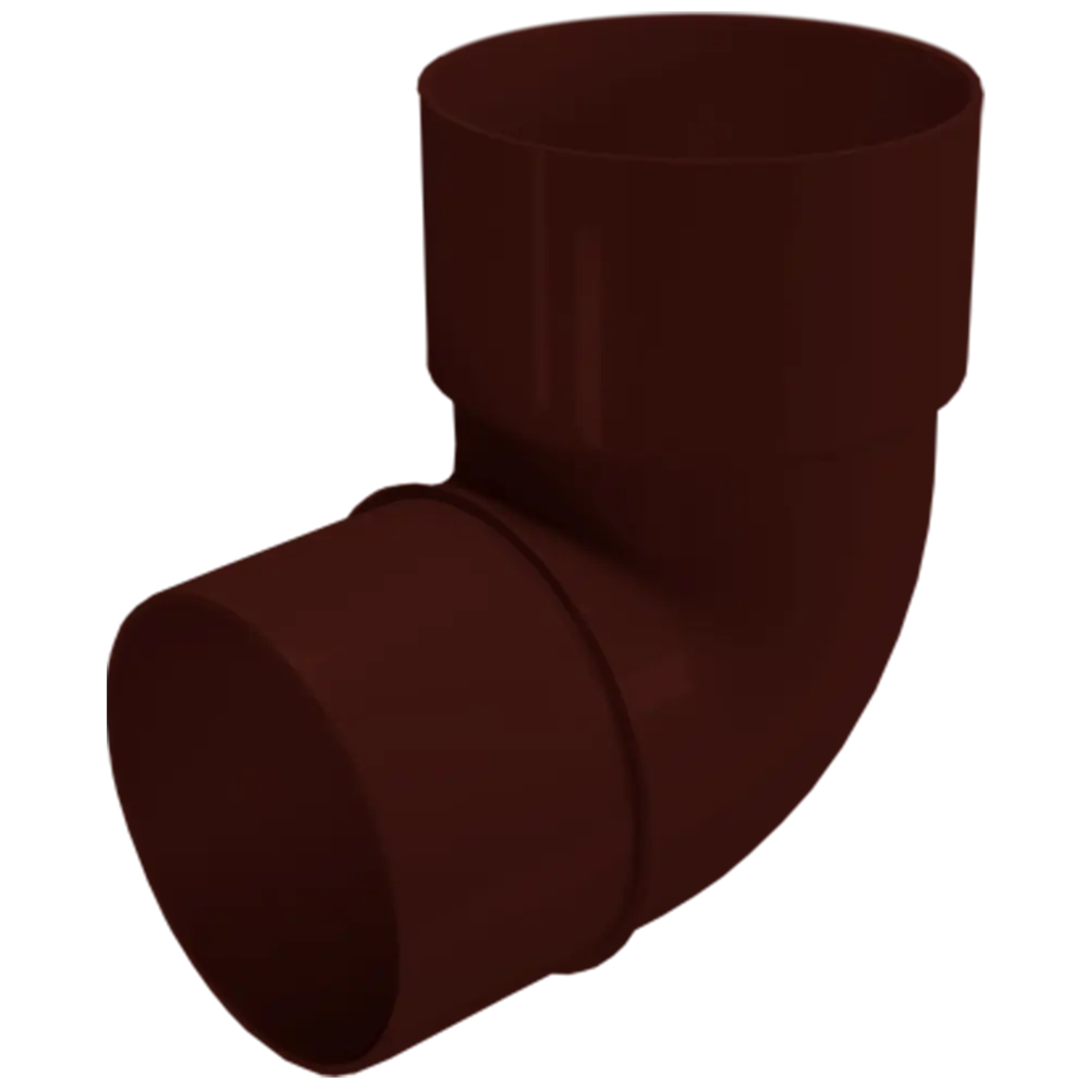 Колено трубы Fineber ø80 67° красный STLM-2154879