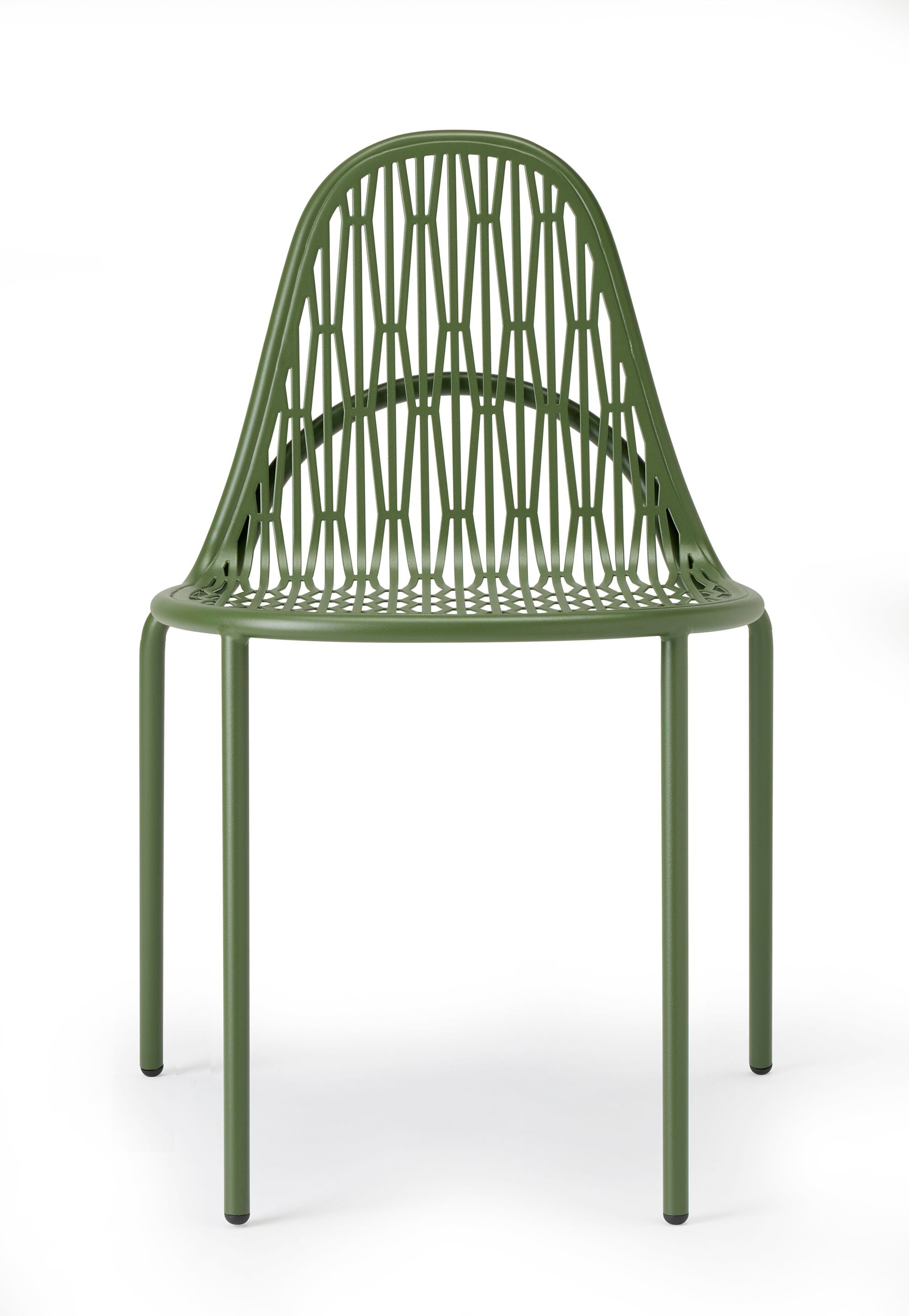 Металлический штабелируемый садовый стул S-CAB Malvasia ARCH-00049078 - Вид №17