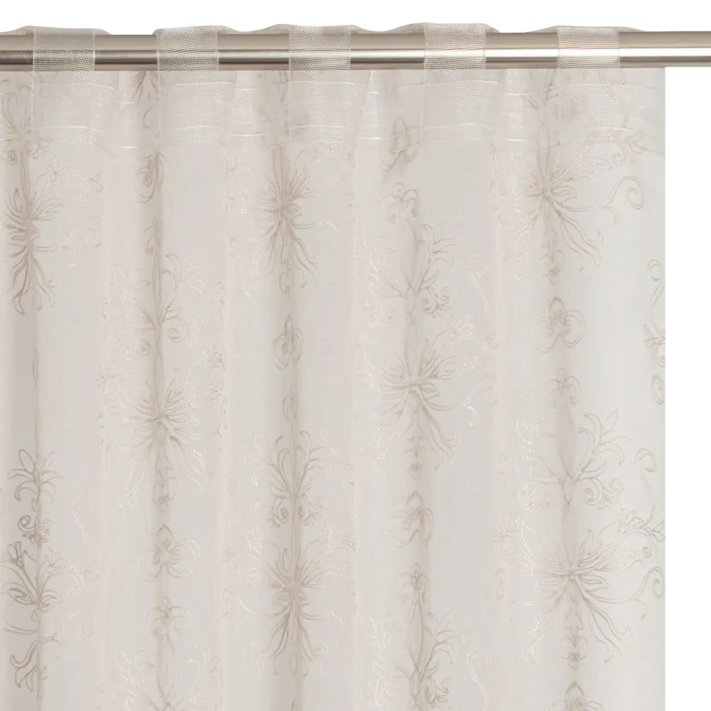 Тюль на ленте Inspire Jamy 285x280 см цвет Trench6 бежевый 83321650 STLM-2102382  - Вид №3