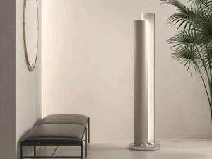 Caleido Вертикальный алюминиевый радиатор со светодиодной подсветкой Design Fstid1755le