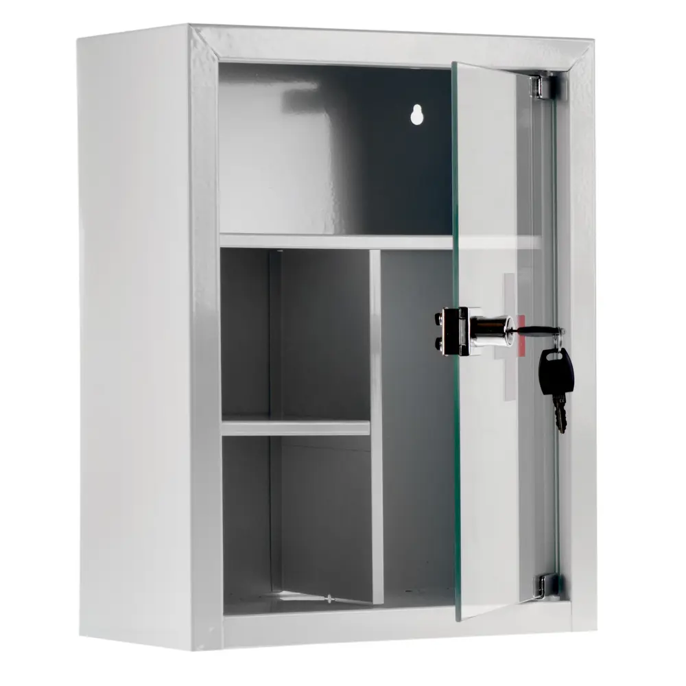 Аптечка Практик MDA 39G, 320x400x120 мм, сталь, цвет белый 14380438 STLM-2181687 Santreyd  - Вид №1