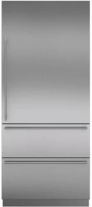 Sub-Zero Встраиваемый холодильник из нержавеющей стали с диспенсером для воды класса а + Designer Icbit-36ciid