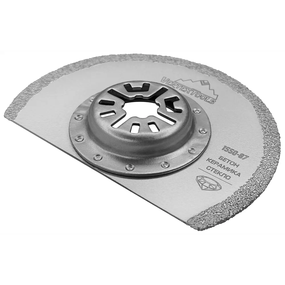 Насадка пильная сегментная по керамике Vertextools 87 мм STLM-2200973 - Вид №1