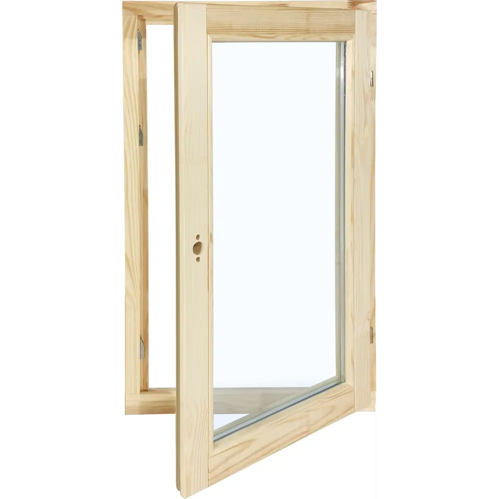 Окно деревянное 100х57 см, однокамерный стеклопакет Santreyd STLM-2200216 - Вид №1