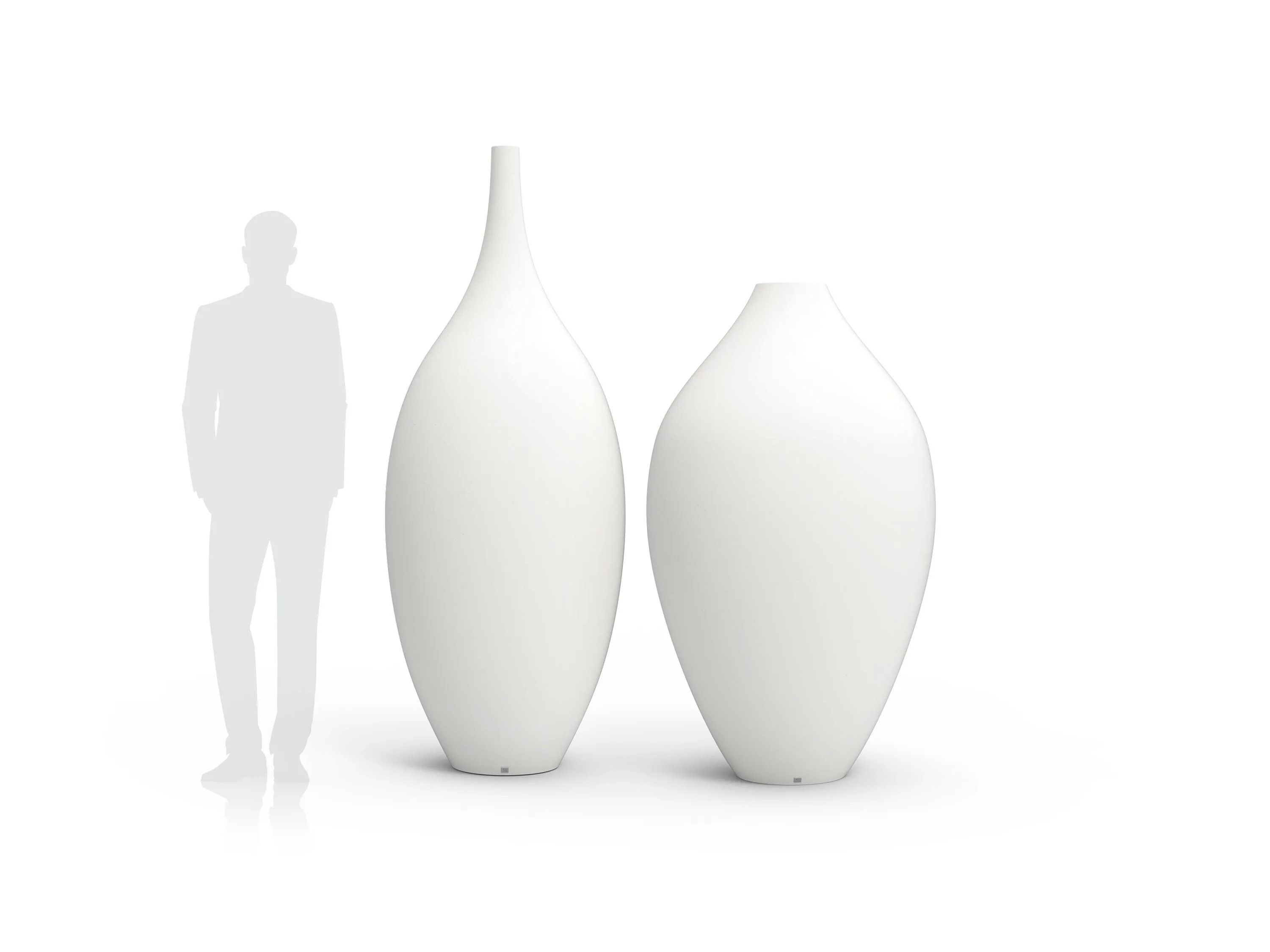 Высокий садовый горшок из стекловолокна GANSK GENTLE ARCH-00077531 - Вид №1