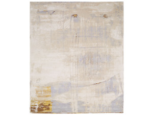 Прямоугольный ковер ручной работы из шерсти и шелка