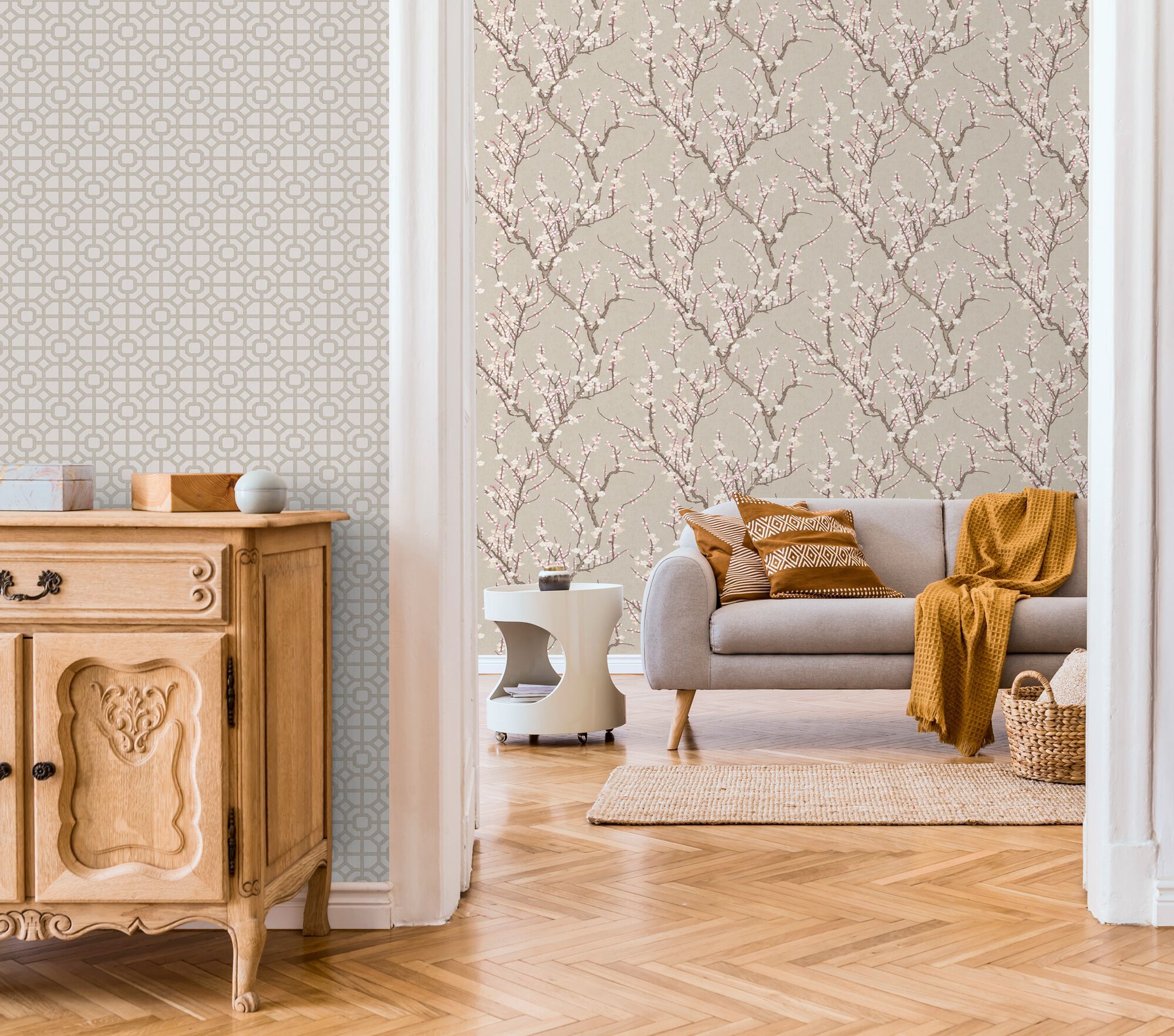 Обои с цветочными мотивами ICH Hana ARCH-00118723 - Вид №6