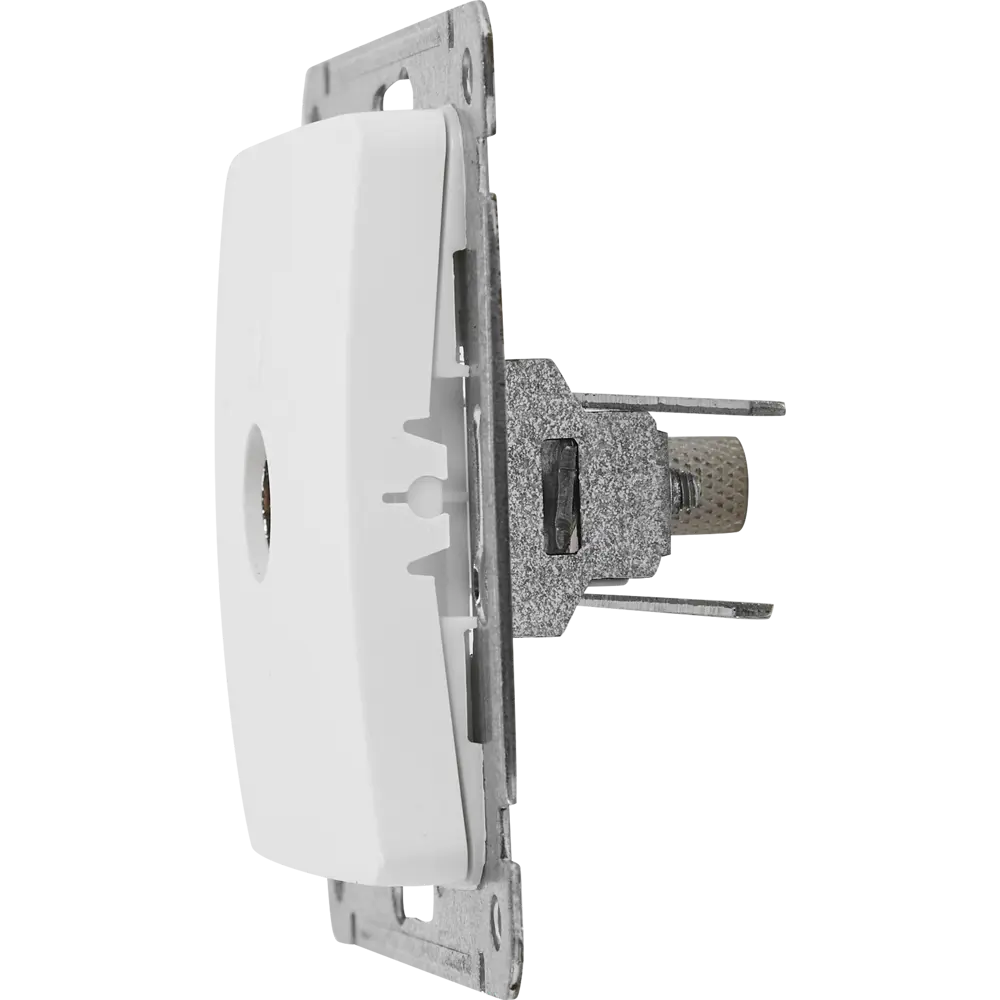 Телевизионная розетка встраиваемая Hegel РСТВ-401 цвет белый STLM-2194041 - Вид №4