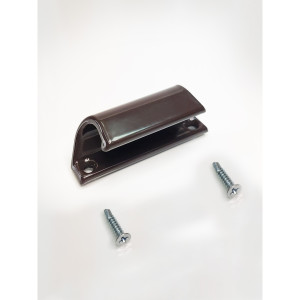 Ручка балконная (металлическая) наружная 1550(8017) коричневый СТН СТН-1550