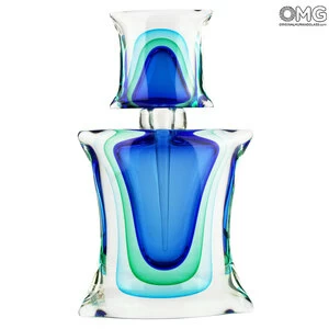 3287 ORIGINALMURANOGLASS Ваза Цикламен - Соммерсо - Original Murano Glass OMG 16 см