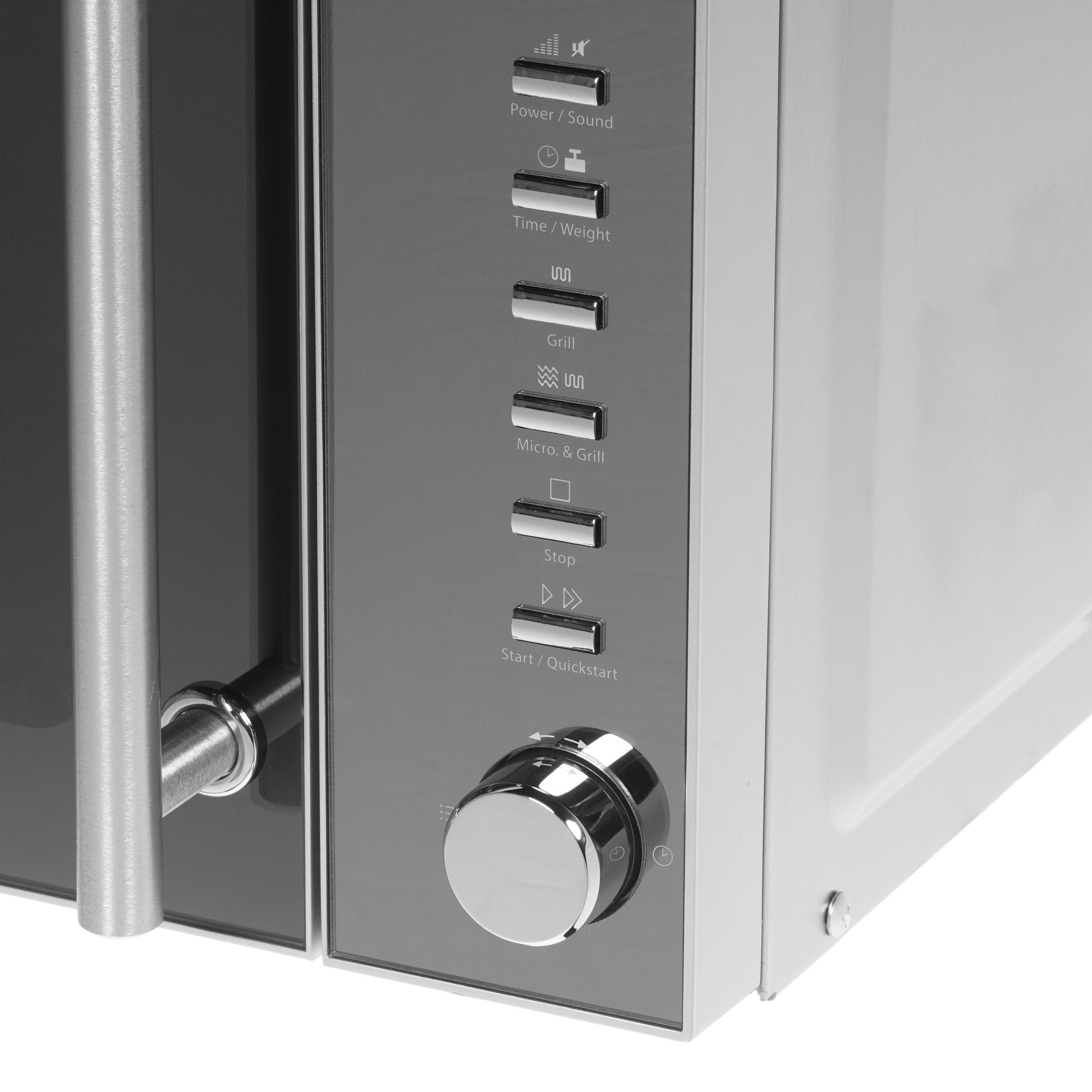 1117029 Микроволновая печь CASO MG 20 Menu зеркальный, серебристый STDN-0076890 - Вид №4