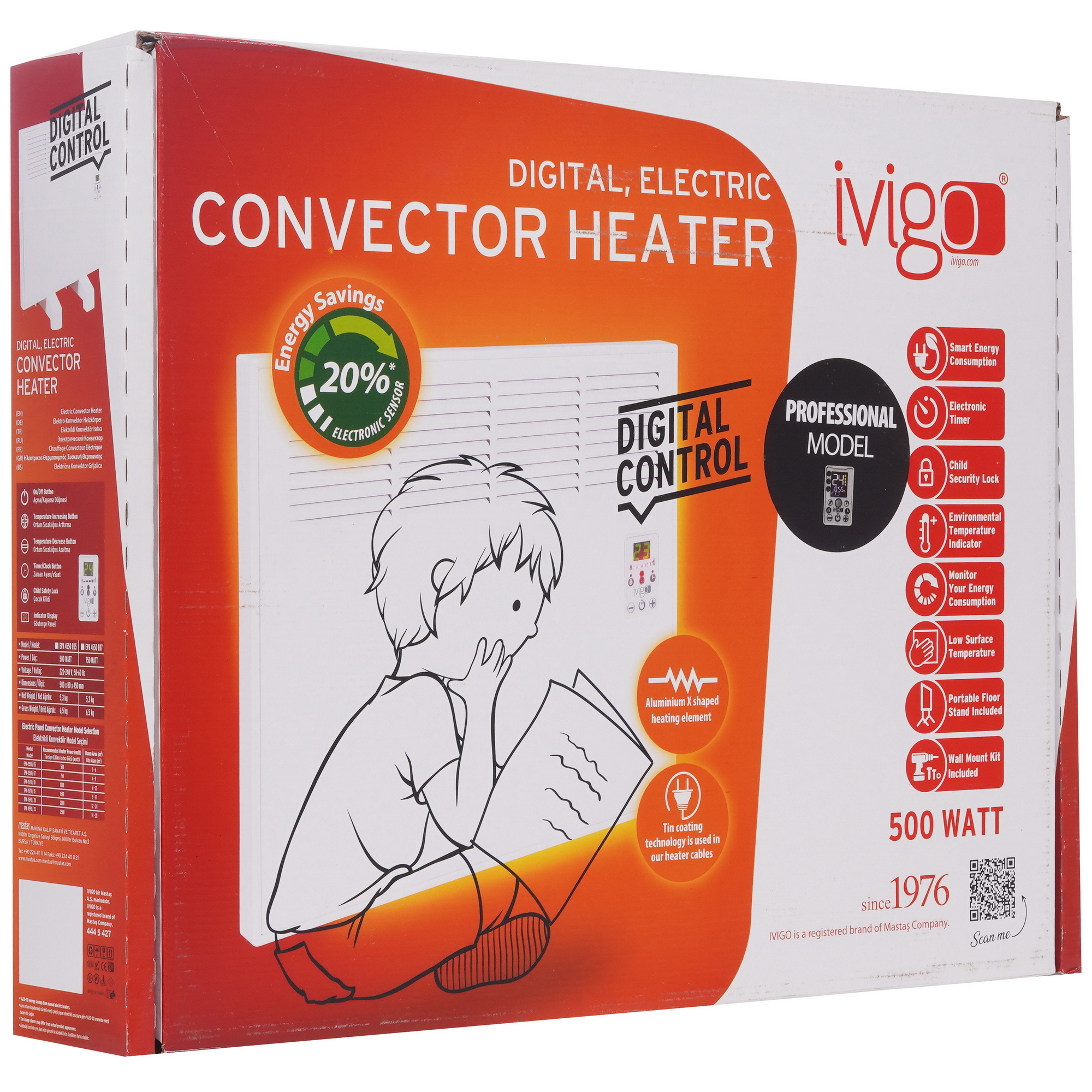 9935429 Конвектор iVigo EPK4550P05 STDN-0092092 - Вид №11