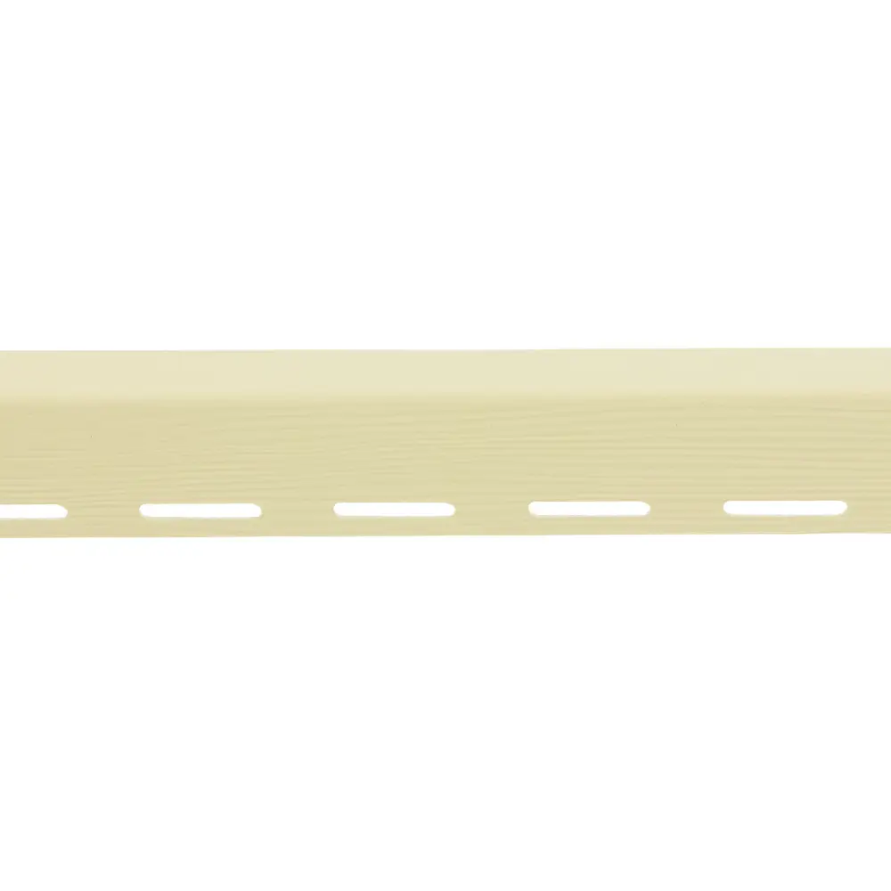 J-профиль для сайдинга Fineber 3000 мм цвет желтый STLM-2205984 - Вид №1
