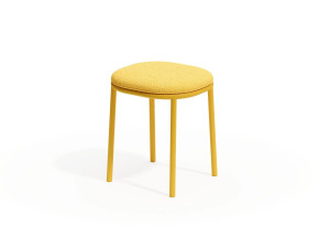 Алюминиевый и тканый низкий садовый стул