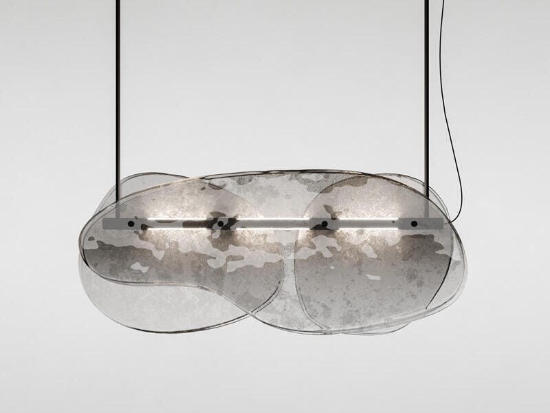 Стеклянный светодиодный подвесной светильник ARTE VENEZIANA Melt ARCH-00117625 - Вид №2