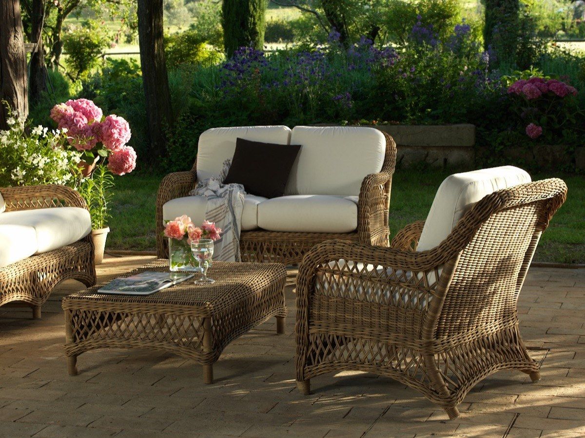 2-местный садовый диван WaProLace® Unopiù Olimpia ARCH-00136332 - Вид №1