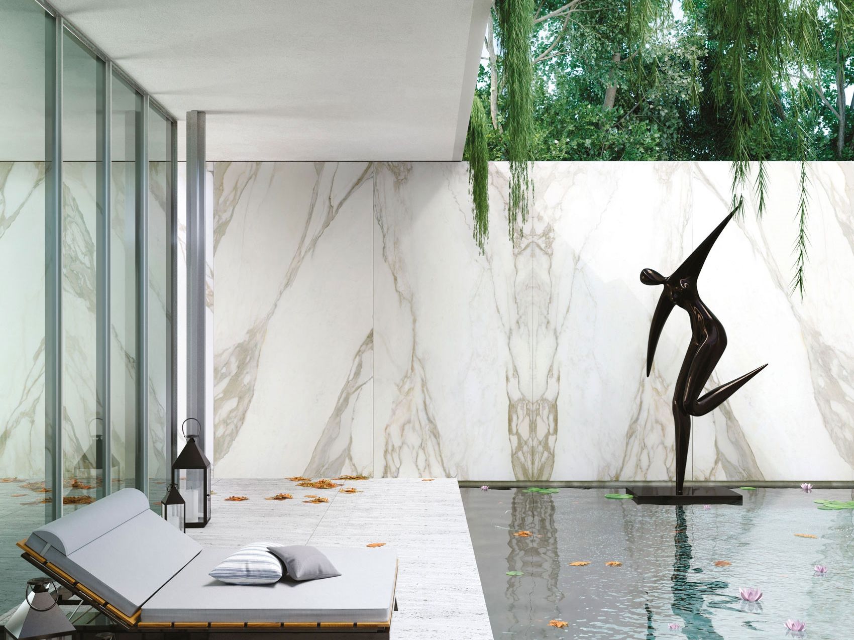 Декоративная панель из алюминия, стекла или ПММА Tecnografica Сверхъестественное ARCH-00108386