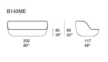 Полиэстер диван Paola Lenti Orbitry ARCH-00125055 - Вид №2