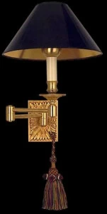 Tisserant Бронзовый настенный светильник Julia