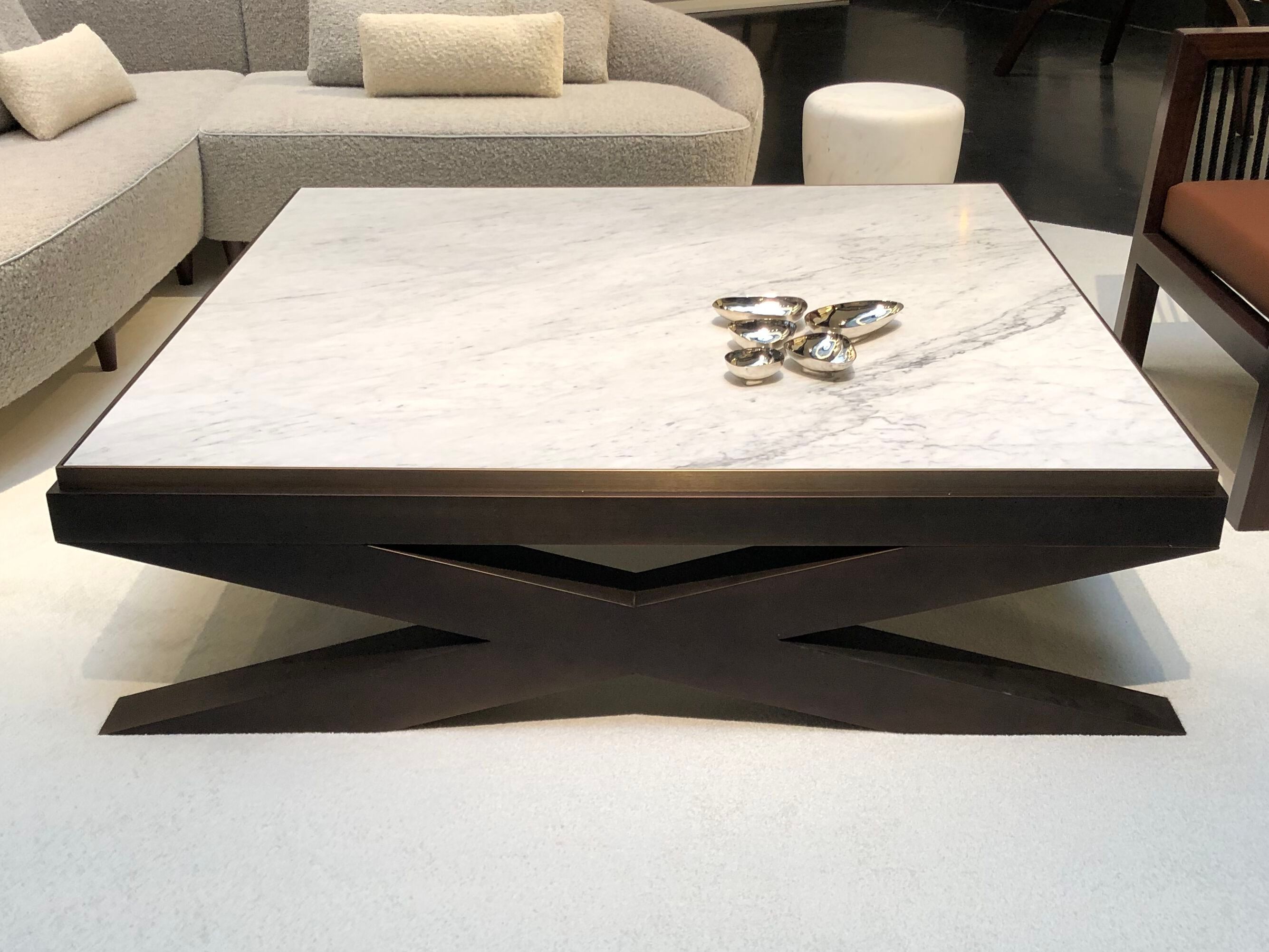 Квадратный мраморный журнальный столик REDA AMALOU DESIGN Limited Edition ARCH-00036089