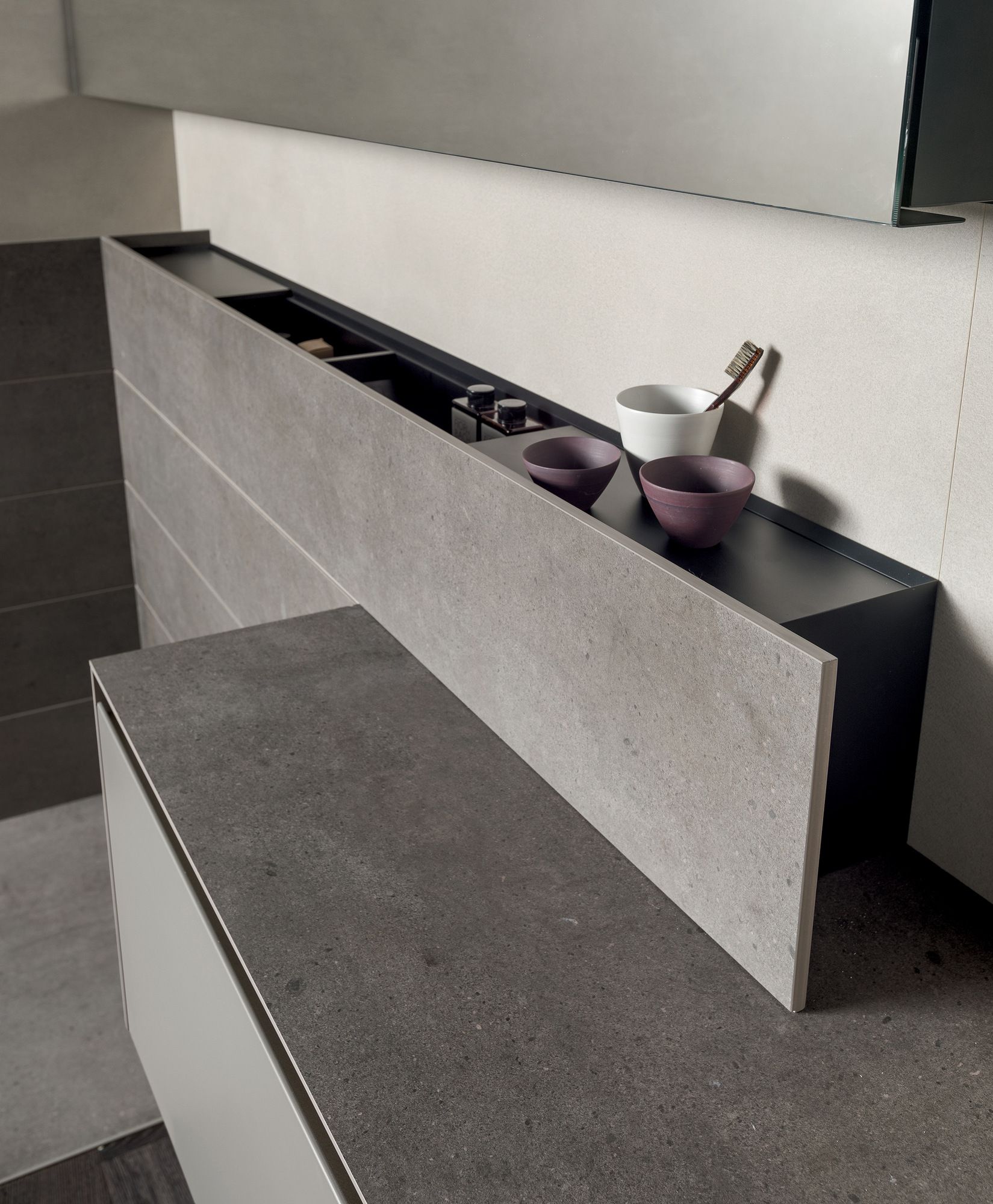 Мебель для ванной комнаты из керамогранита MODULNOVA Skill ARCH-00087547 - Вид №8