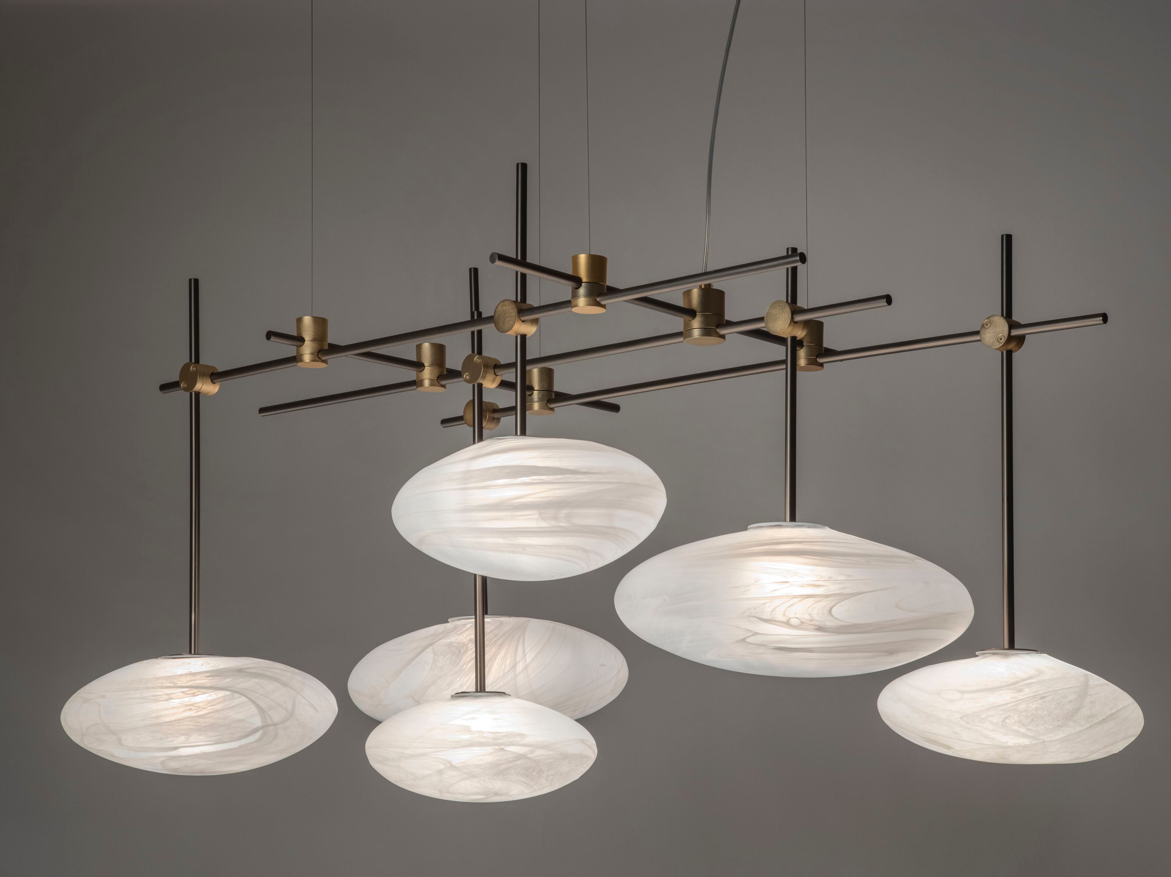 Люстра из стали и стекла Patrizia Volpato облака ARCH-00125922