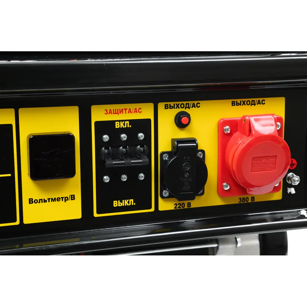 Генератор бензиновый Huter DY-S9.5MX-3 8 кВт STLM-2156217 - Вид №9