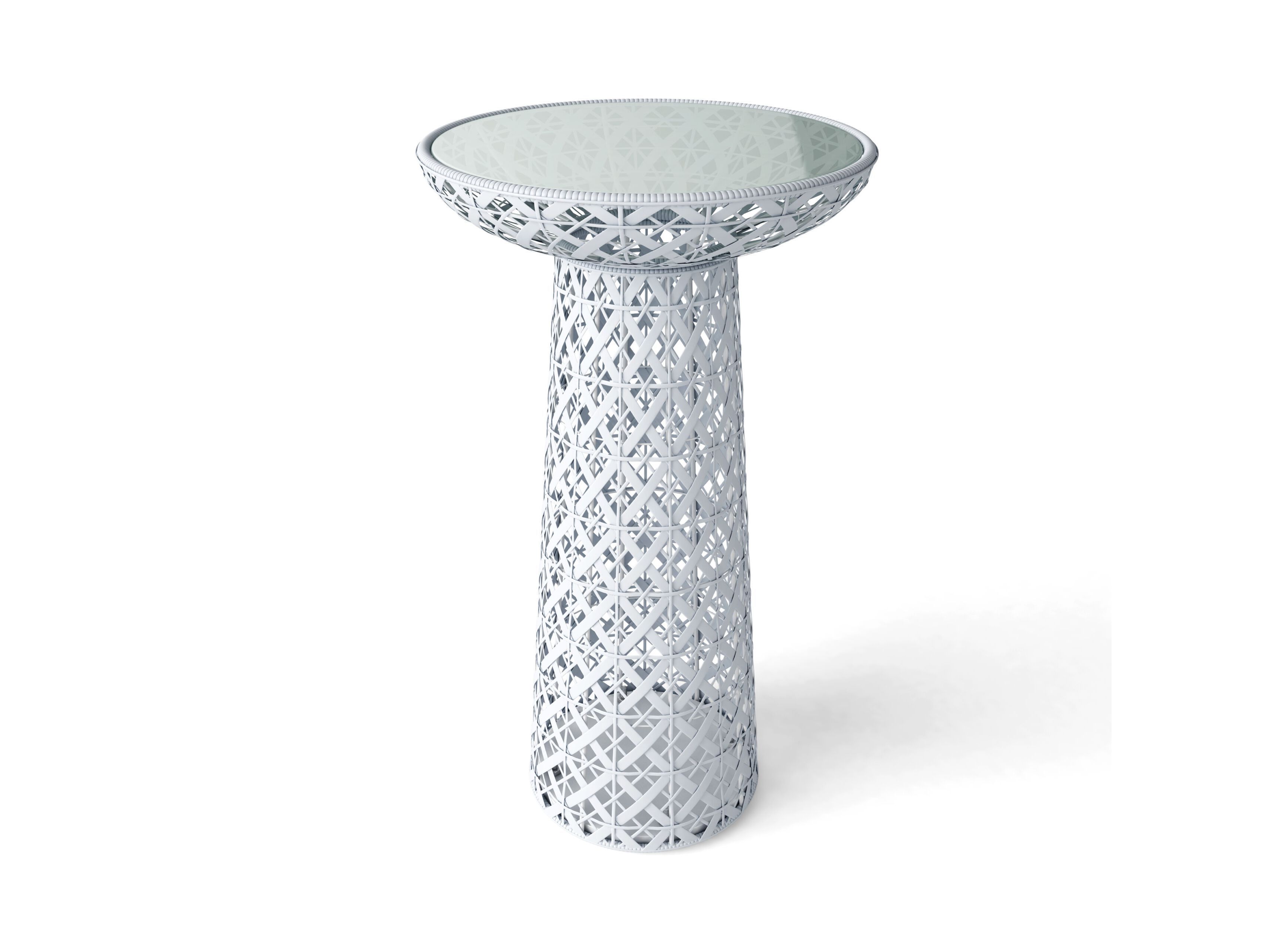 Высокий круглый стол из смолы Walters Reverie ARCH-00146618 - Вид №1