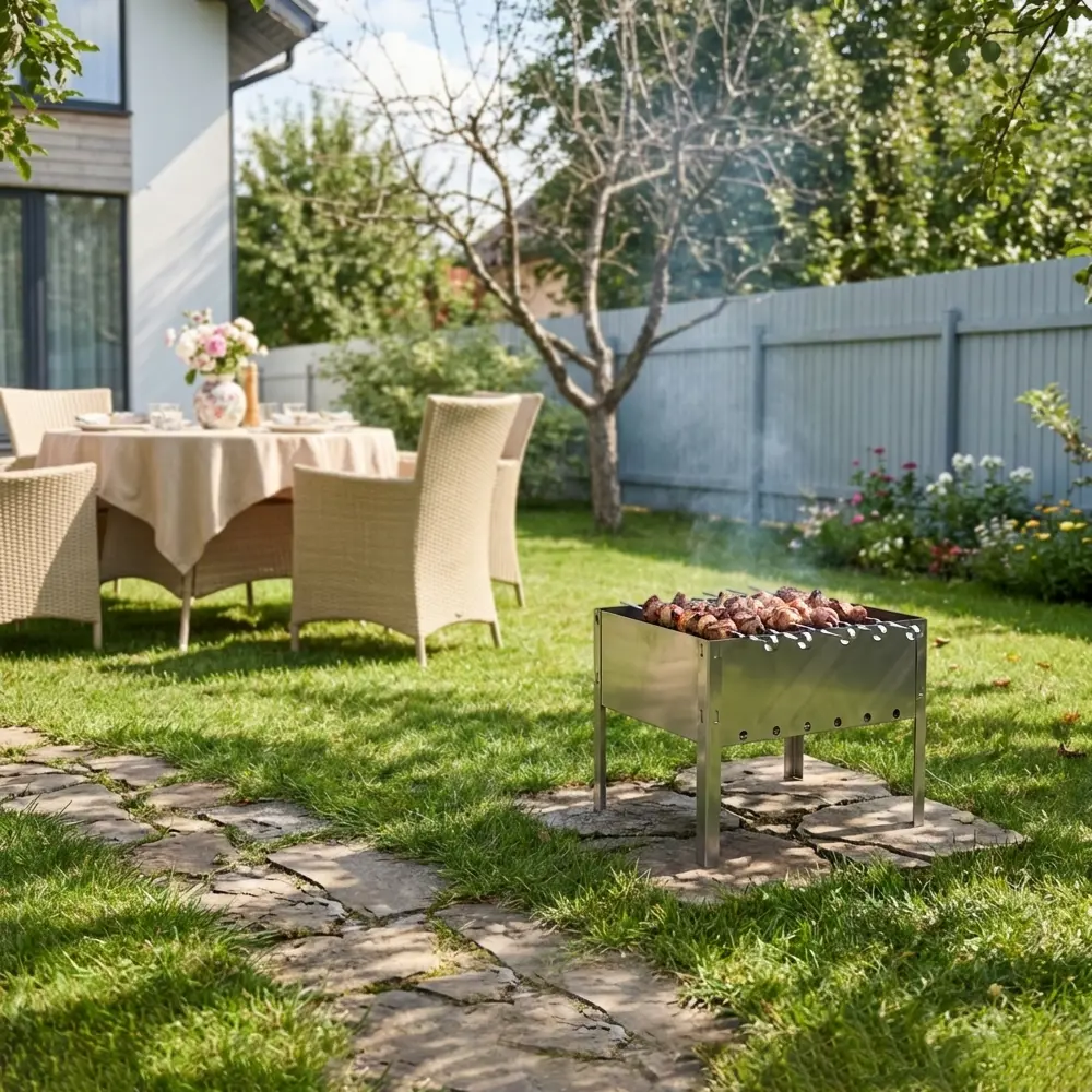 Мангал Дача 0.35 мм 24x35x24 см Santreyd STLM-2029757 - Вид №2