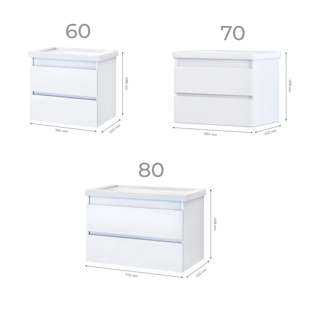 Тумба Vigo Matteo для ванной под раковину - элегантное решение для современного интерьера 89050543 STLM-0968074 - Вид №7