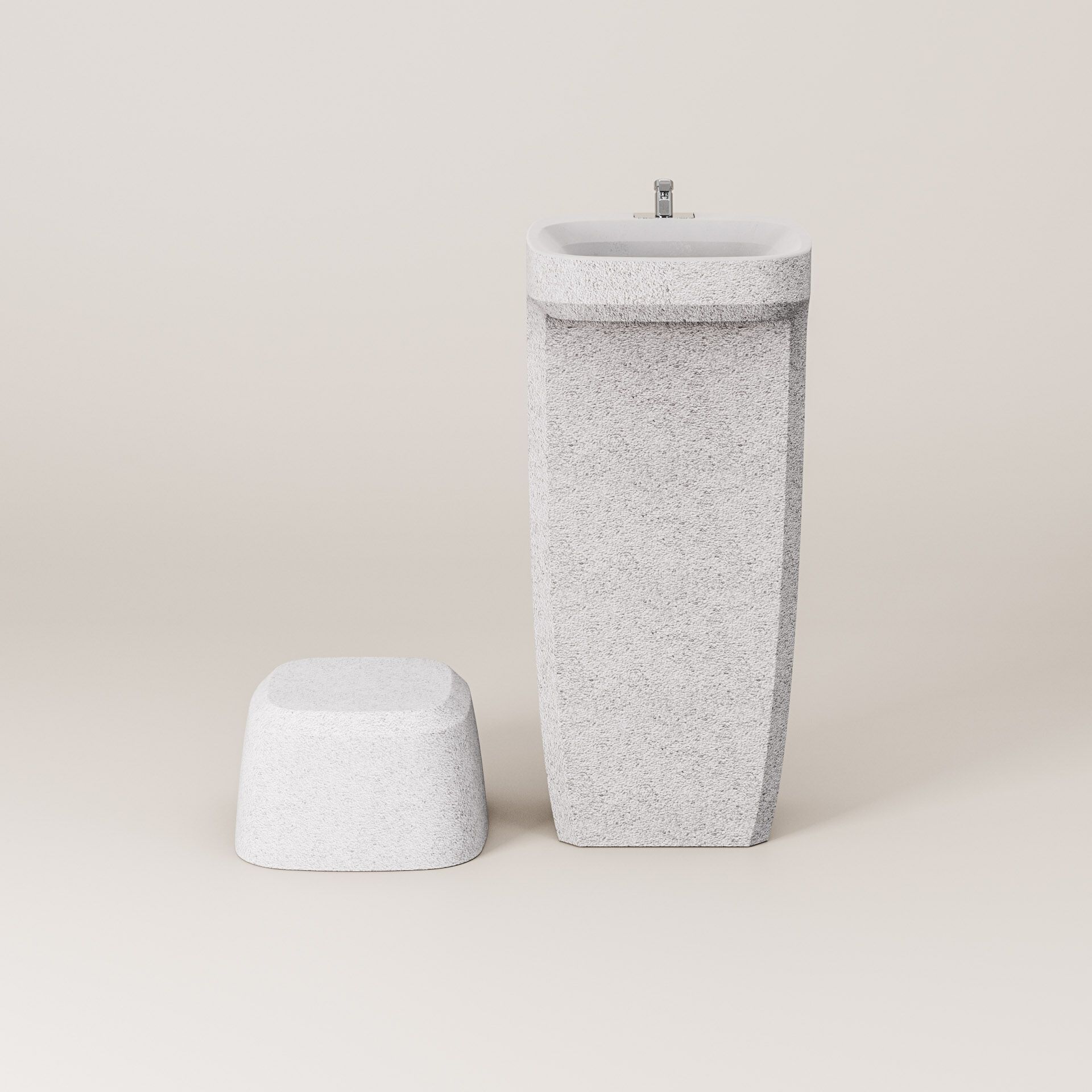 Бетонный пол фонтан Kremen ARCH-00068100 - Вид №11