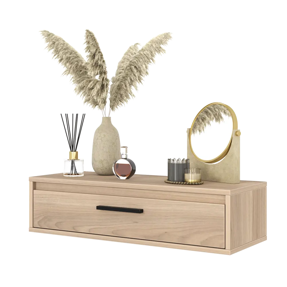 Консоль Лион 80x20x30 см ЛДСП цвет дуб комано Santreyd STLM-2058720 - Вид №9