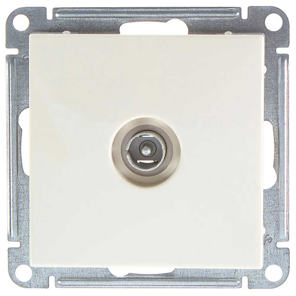ТВ розетка Schneider Electric «Wessen 59», оконечный, цвет слоновая кость W59 STLM-2039010 - Вид №1