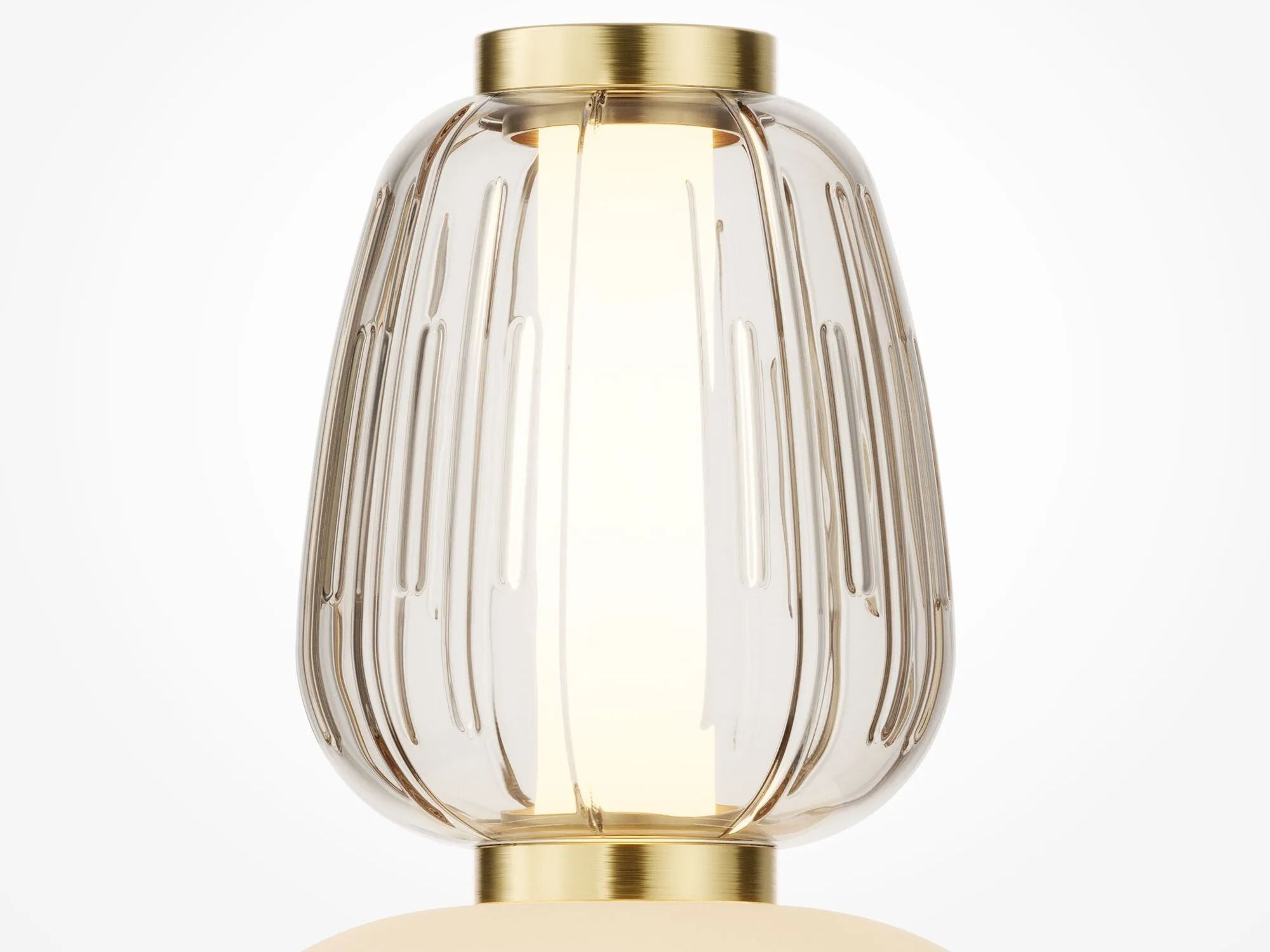 Светодиодная настольная лампа из стали и стекла Maytoni Узор ARCH-00130104 - Вид №3