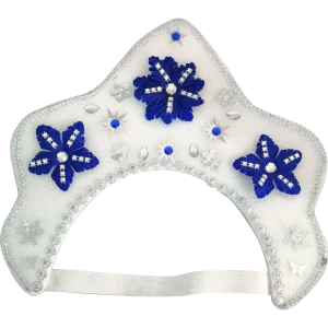 Кокошник маскарадный «Зимушка»