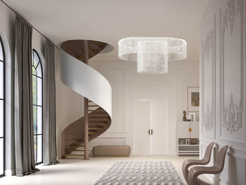 Светодиодный потолочный светильник с кристаллами Masiero Галактика ARCH-00035468