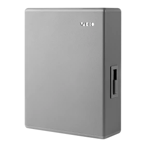 Приточный клапан Vakio Kiv New Space Gray 35 дБ 60 м3/ч цвет серебристый