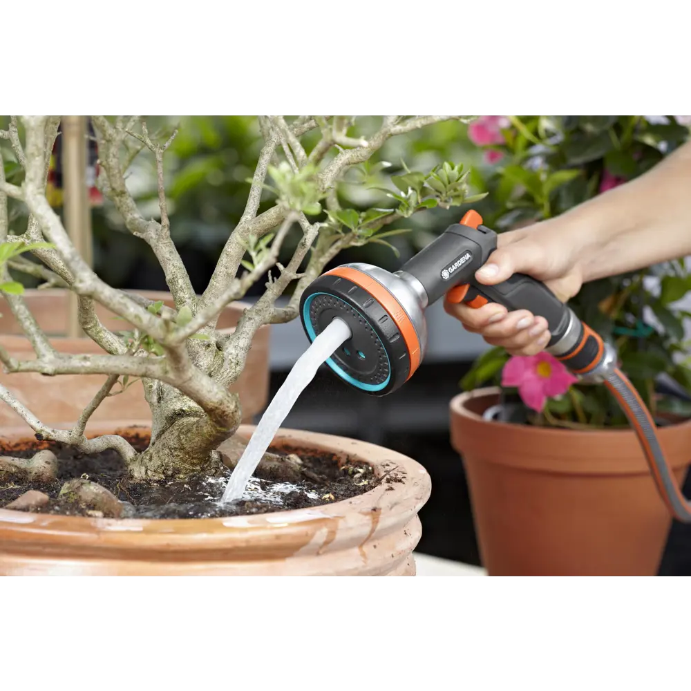 Пистолет-распылитель для полива Gardena Premium 5 режимов STLM-2016327 - Вид №20