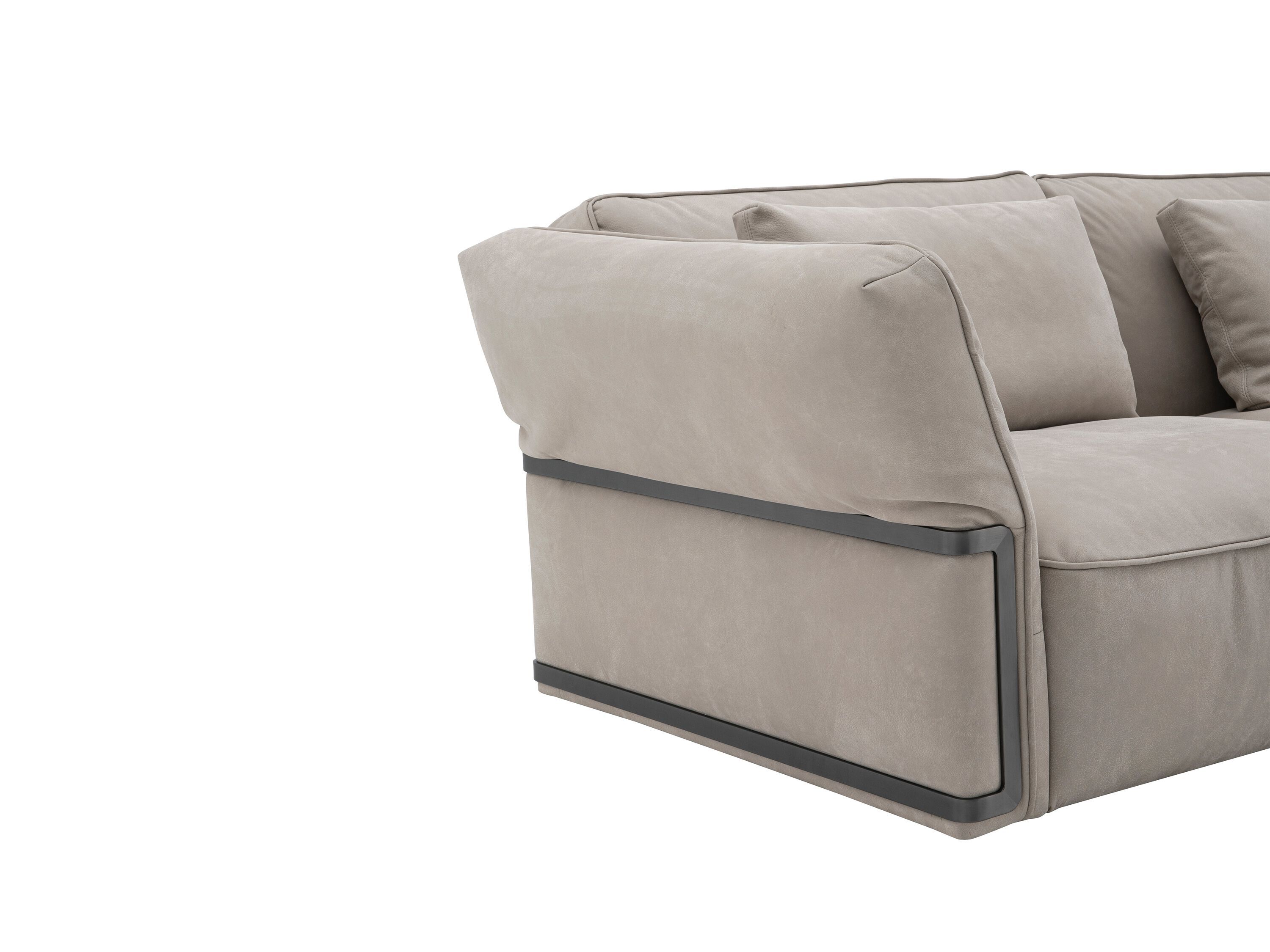 Кожаный линейный диван CAMPO DE' FIORI LUXE ARCH-00114068 - Вид №7