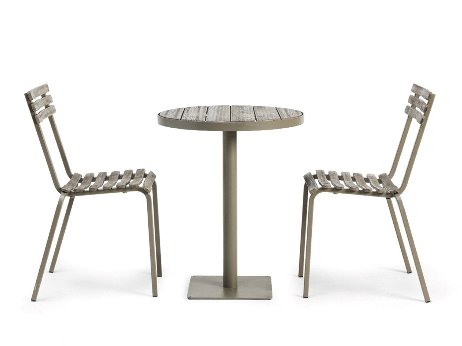 Штабелируемый садовый стул из тикового дерева Ethimo Laren ARCH-00071941 - Вид №7