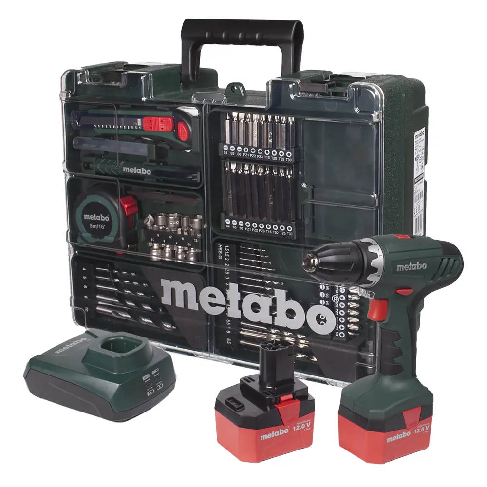 Шуруповерт Metabo BS 12, Ni-Cd 12 В, 1,7 Ач STLM-2064178 - Вид №3