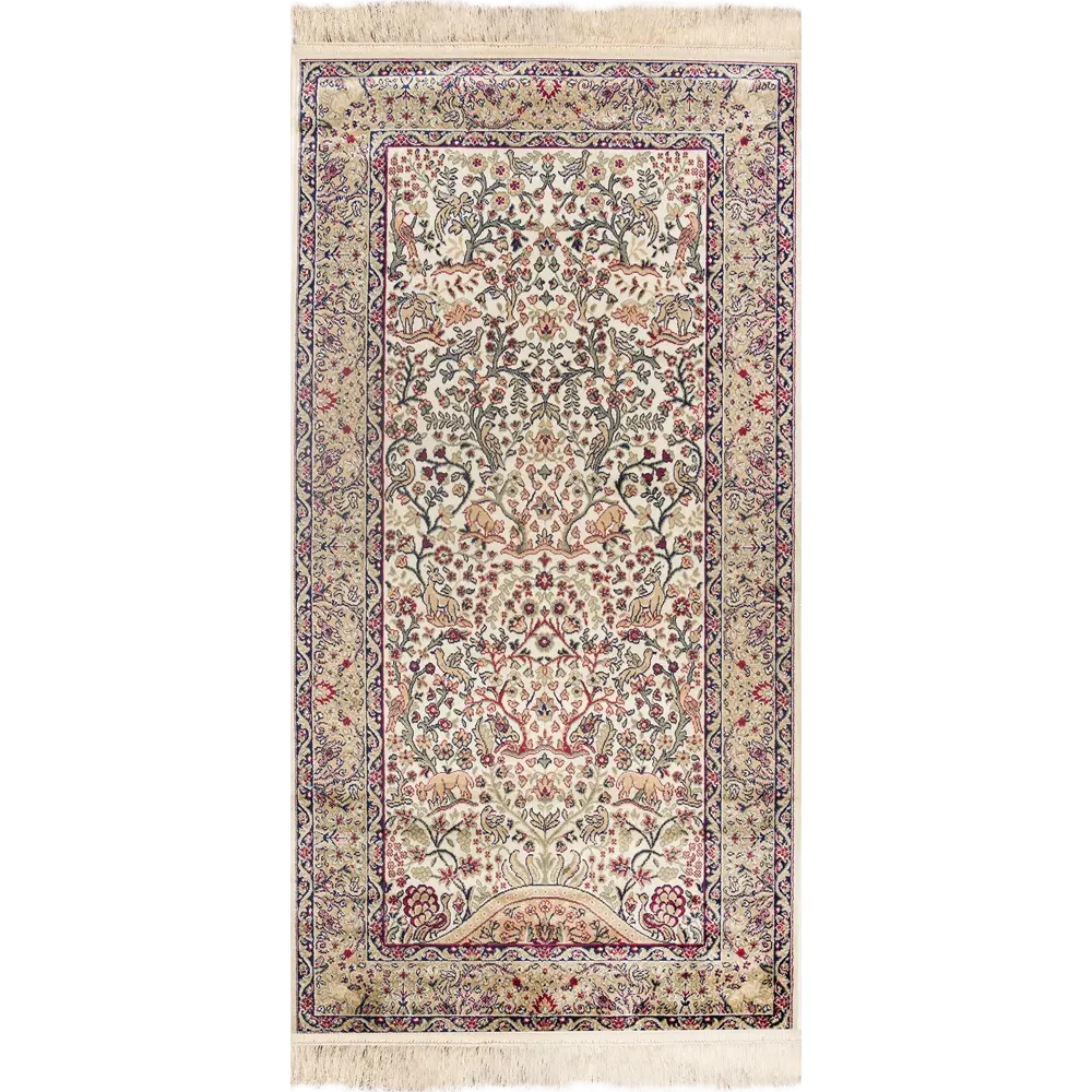 Ковер вискоза Isphahan 77806I 80x150 см цвет бежевый DEVOS-CABY STLM-2118505 - Вид №1