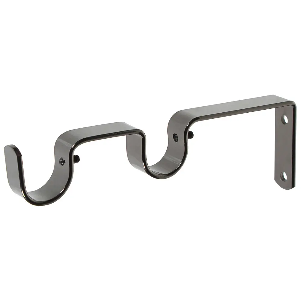 Держатель двухрядный простой 14 см цвет оникс INSPIRE STLM-2182680