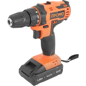 Аккумуляторная дрель-шуруповерт СПЕЦ БДА-18П с двумя батареями 86269353