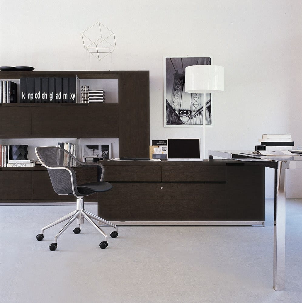 Овальный стол из стали и дерева B&B Italia Project AC Executive ARCH-00080957 - Вид №15